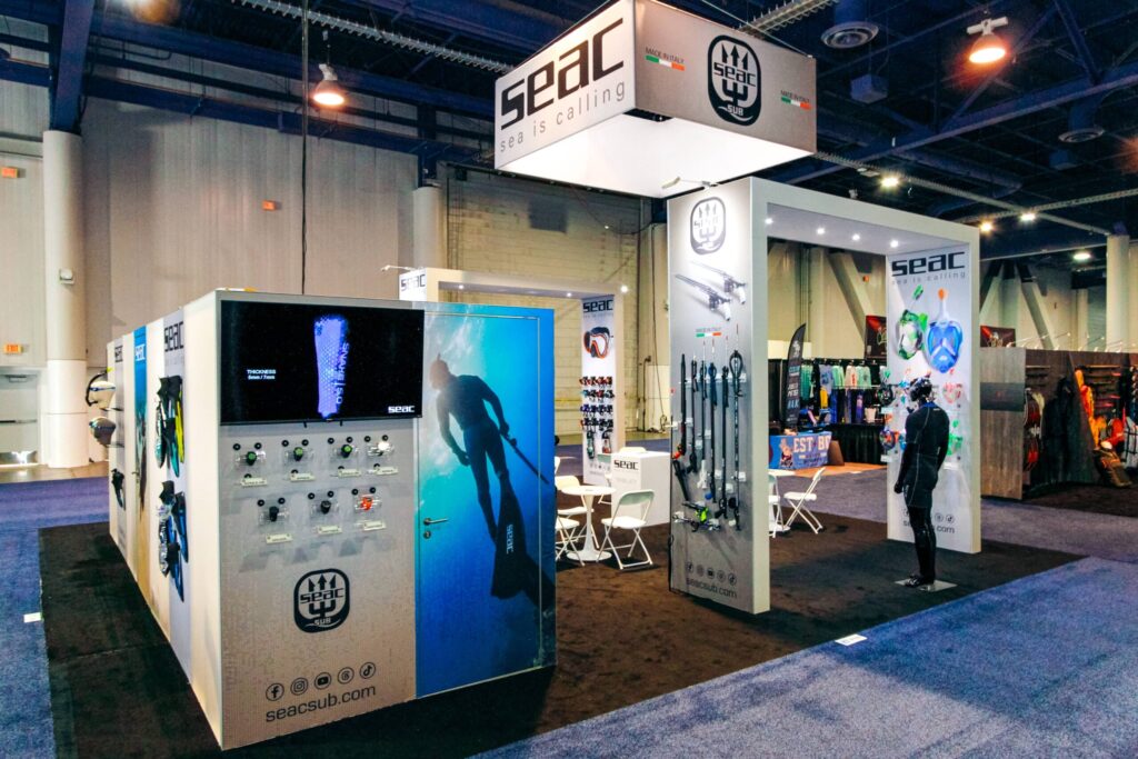 Orlando trade show booth rental for SEAC